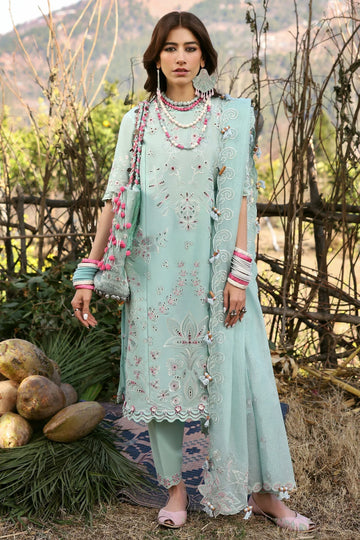 Zaha | Lawn 25 | AABROO (ZL25-05 A) - Rang-e-Khaas