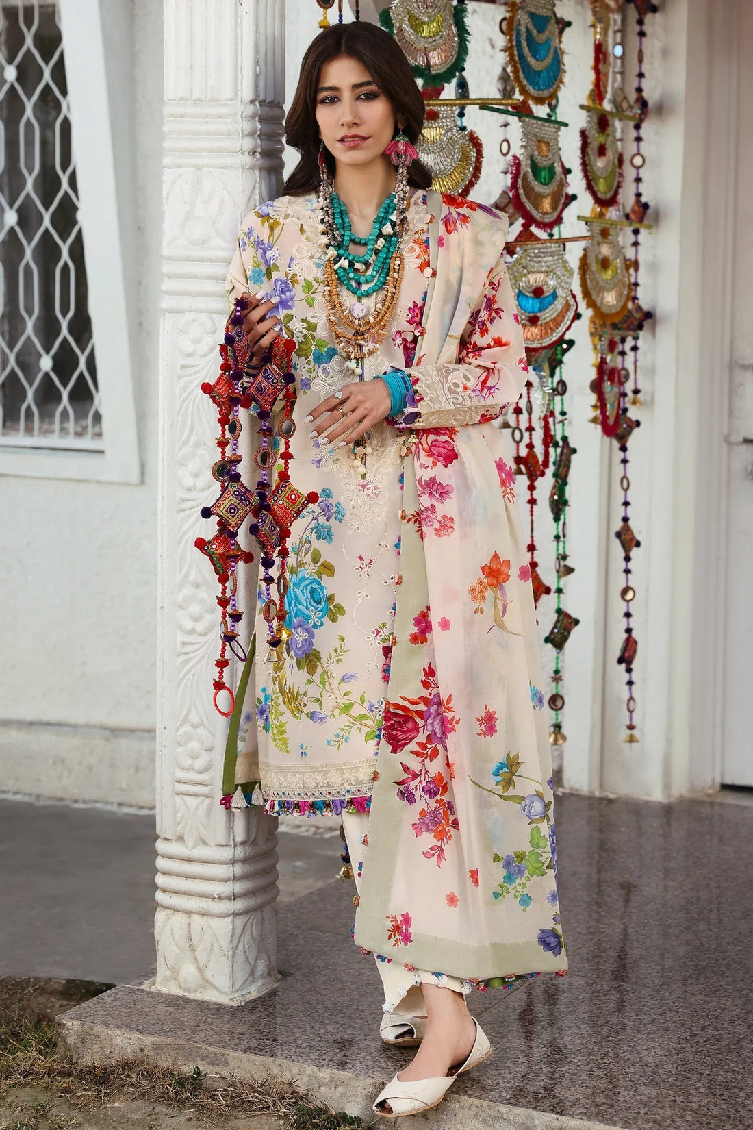 Zaha | Lawn 25 | ALYA (ZL25-07 B) - Rang-e-Khaas