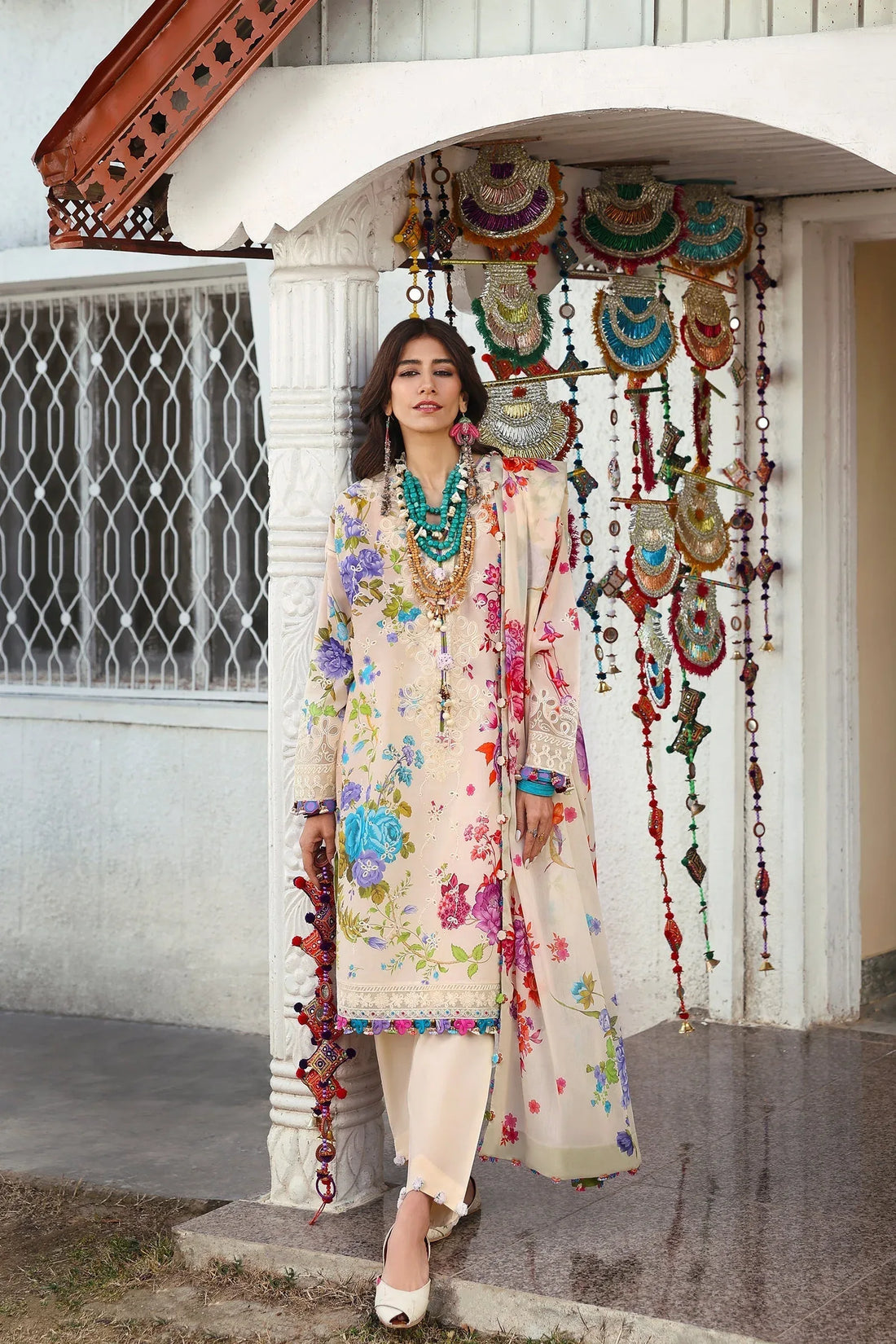Zaha | Lawn 25 | ALYA (ZL25-07 B) - Rang-e-Khaas