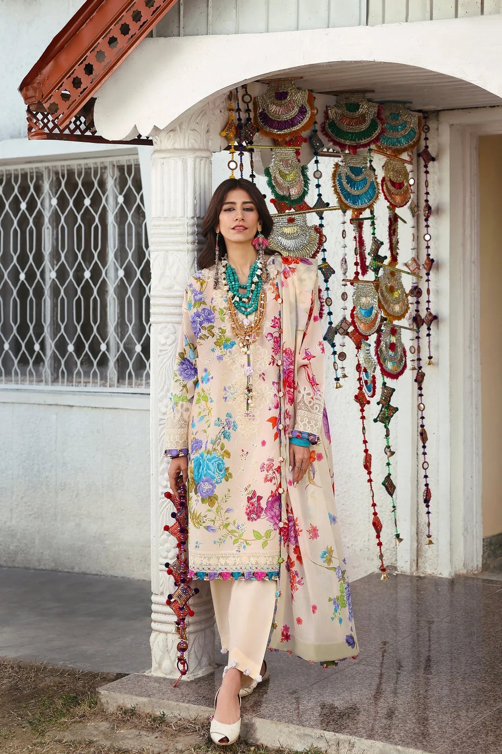 Zaha | Lawn 25 | ALYA (ZL25-07 B) - Rang-e-Khaas