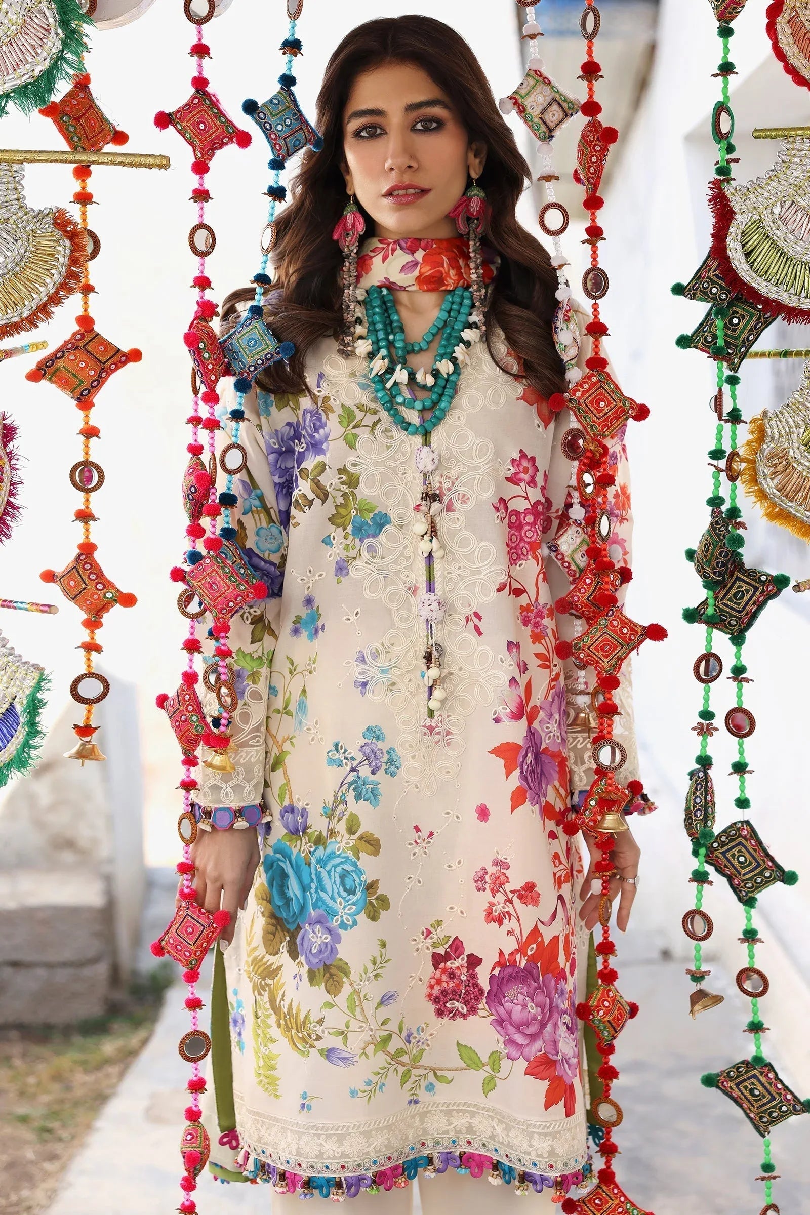 Zaha | Lawn 25 | ALYA (ZL25-07 B) - Rang-e-Khaas
