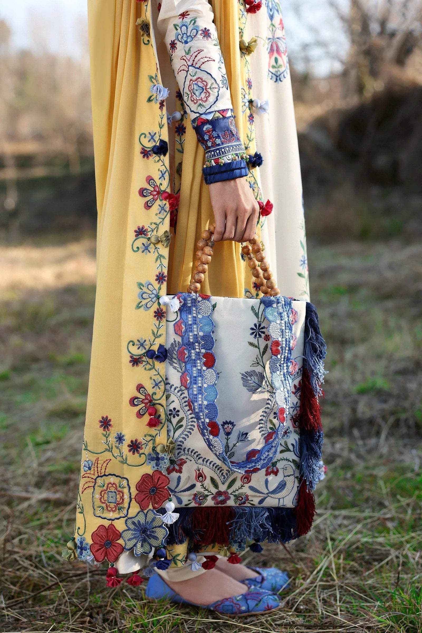 Zaha | Lawn 25 | KASHUR (ZL25-11 B) - Rang-e-Khaas