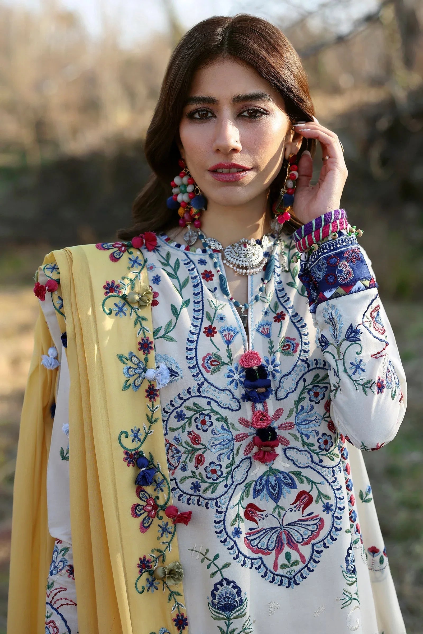 Zaha | Lawn 25 | KASHUR (ZL25-11 B) - Rang-e-Khaas