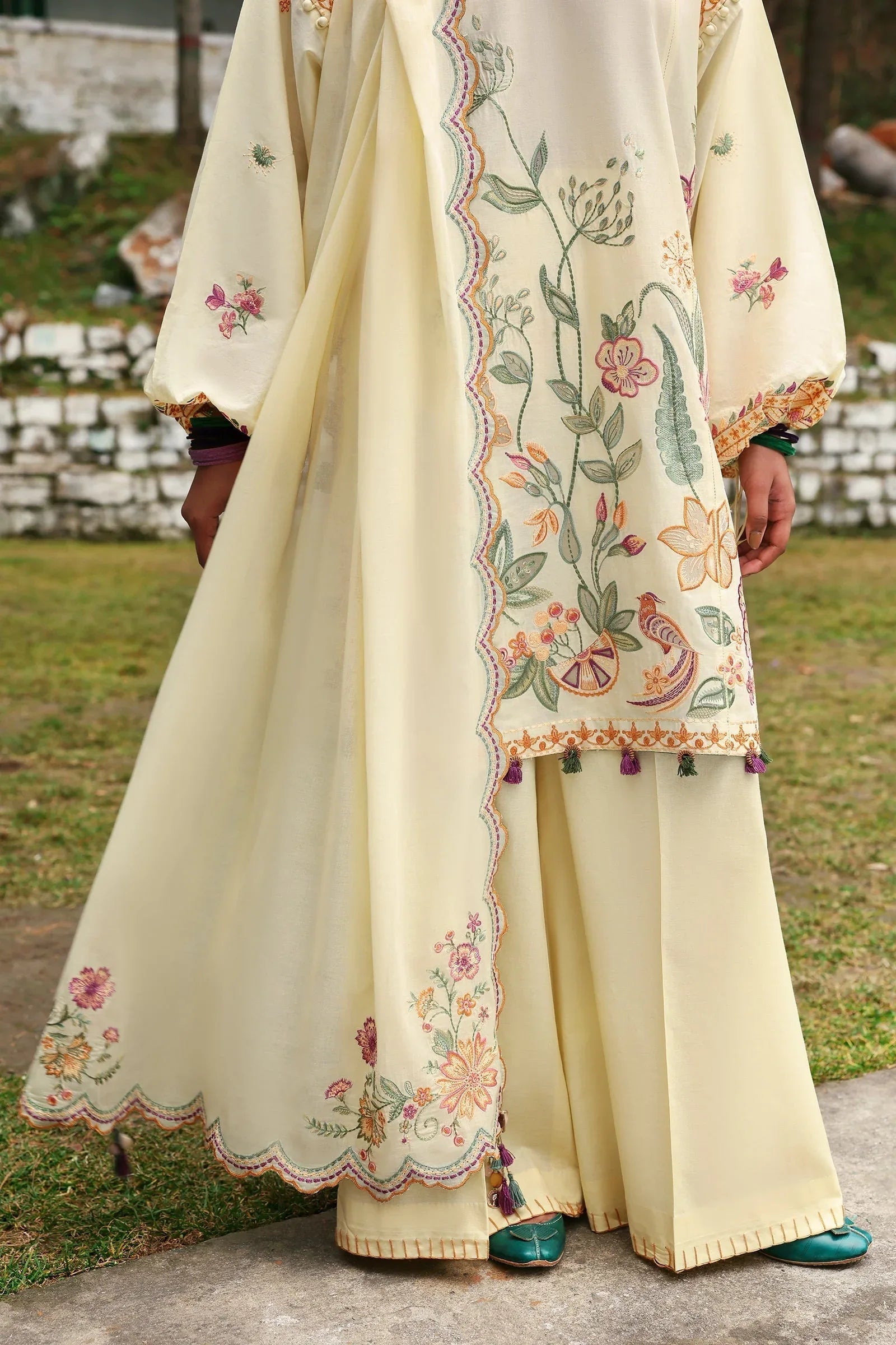 Zaha | Lawn 25 | ZANIA (ZL25-13 A) - Rang-e-Khaas
