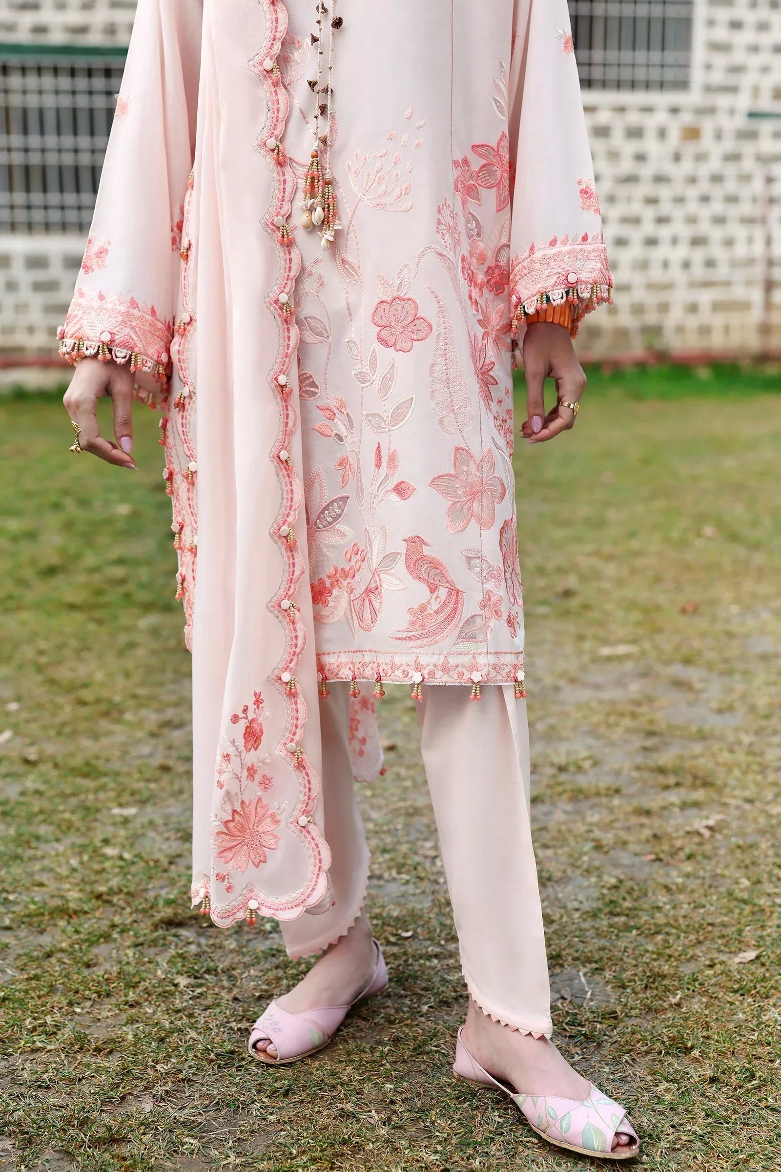 Zaha | Lawn 25 | ZANIA (ZL25-13 B) - Rang-e-Khaas