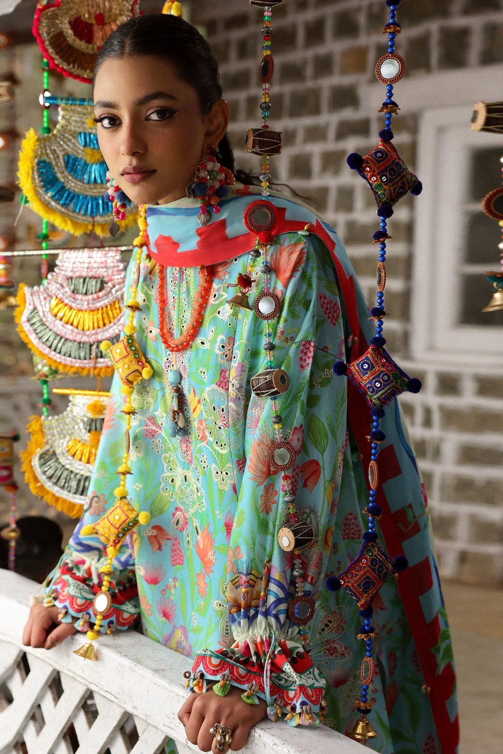 Zaha | Lawn 25 | ZARAAH (ZL25-08 B) - Rang-e-Khaas