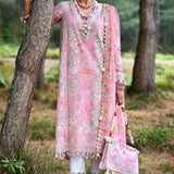 Zaha | Lawn 25 | ZAYANA (ZL25-01 A) - Rang-e-Khaas