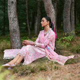 Zaha | Lawn 25 | ZAYANA (ZL25-01 A) - Rang-e-Khaas