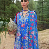 Zaha | Lawn 25 | ZAYANA (ZL25-01 B) - Rang-e-Khaas