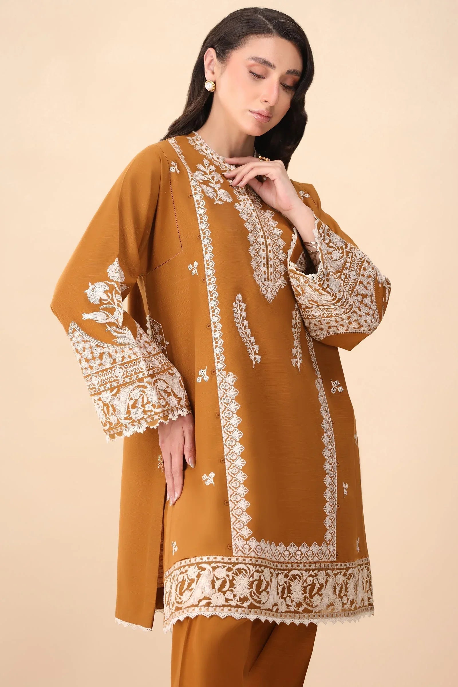 Zaha | Staples | MARIGOLD (ZRW-21325) - Rang-e-Khaas
