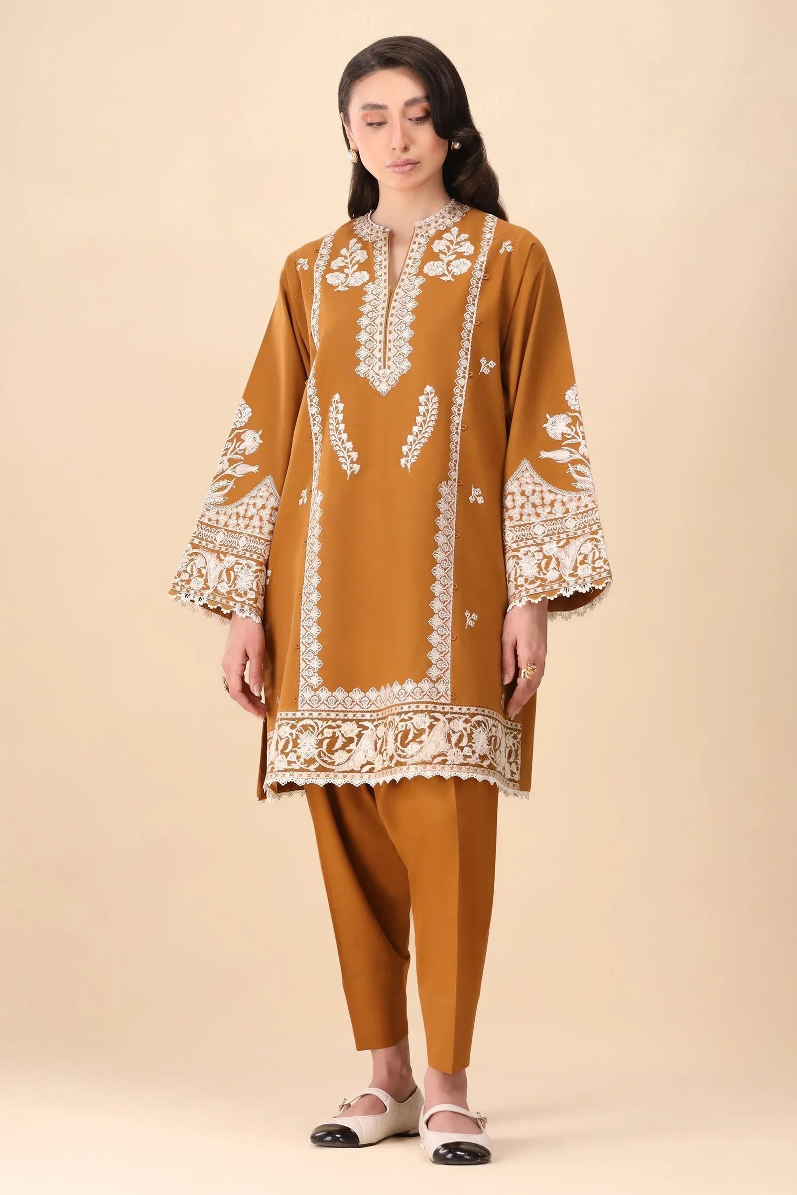 Zaha | Staples | MARIGOLD (ZRW-21325) - Rang-e-Khaas