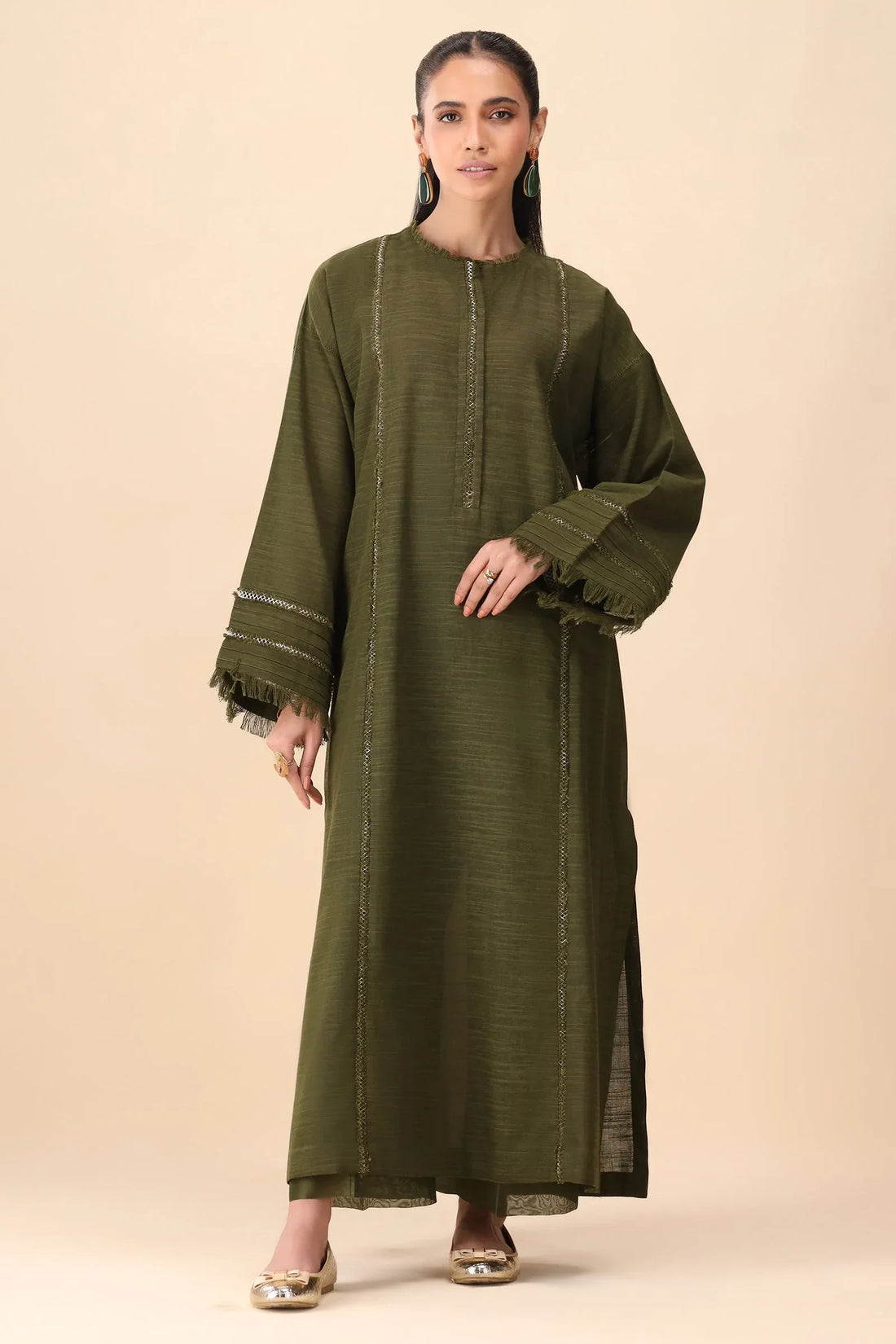 Zaha | Staples | OLIVA (ZRW-21361) - Rang-e-Khaas