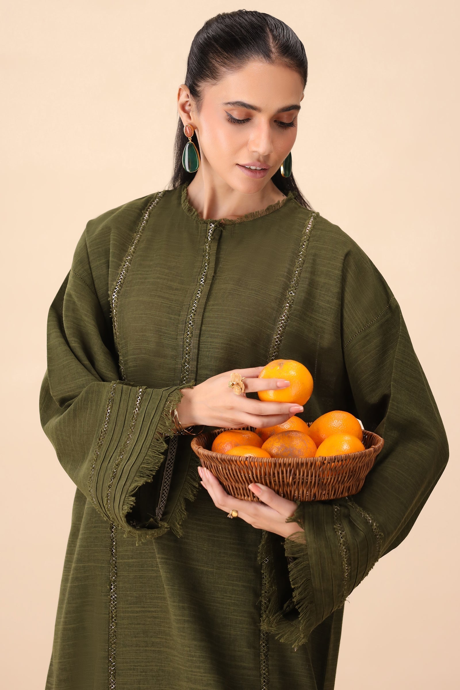 Zaha | Staples | OLIVA (ZRW-21361) - Rang-e-Khaas