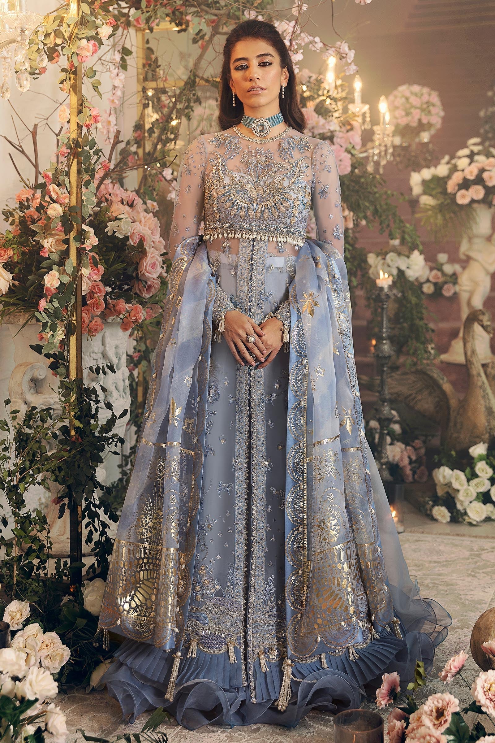 Zaha Wedding | AREZOU (ZRW-20585) - Rang-e-Khaas