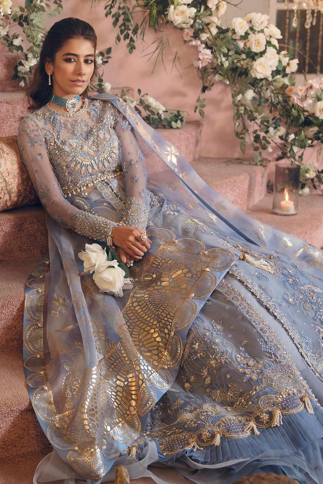 Zaha Wedding | AREZOU (ZRW-20585) - Rang-e-Khaas