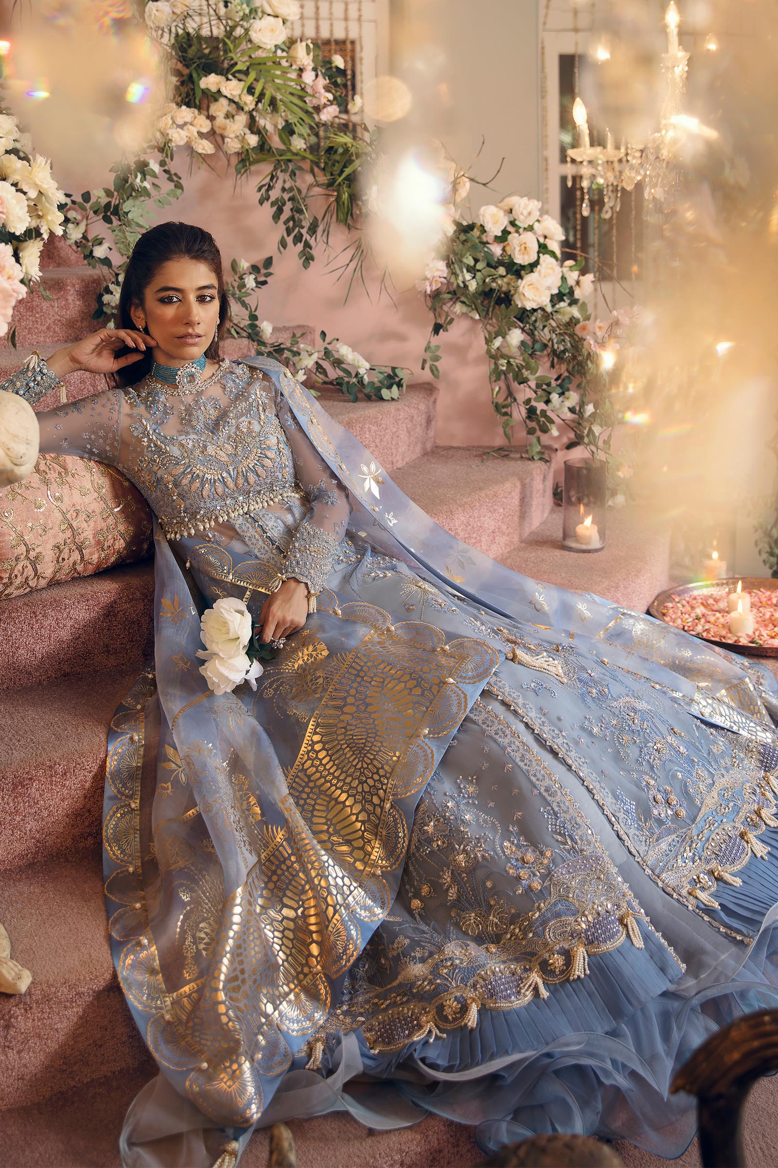 Zaha Wedding | AREZOU (ZRW-20585) - Rang-e-Khaas