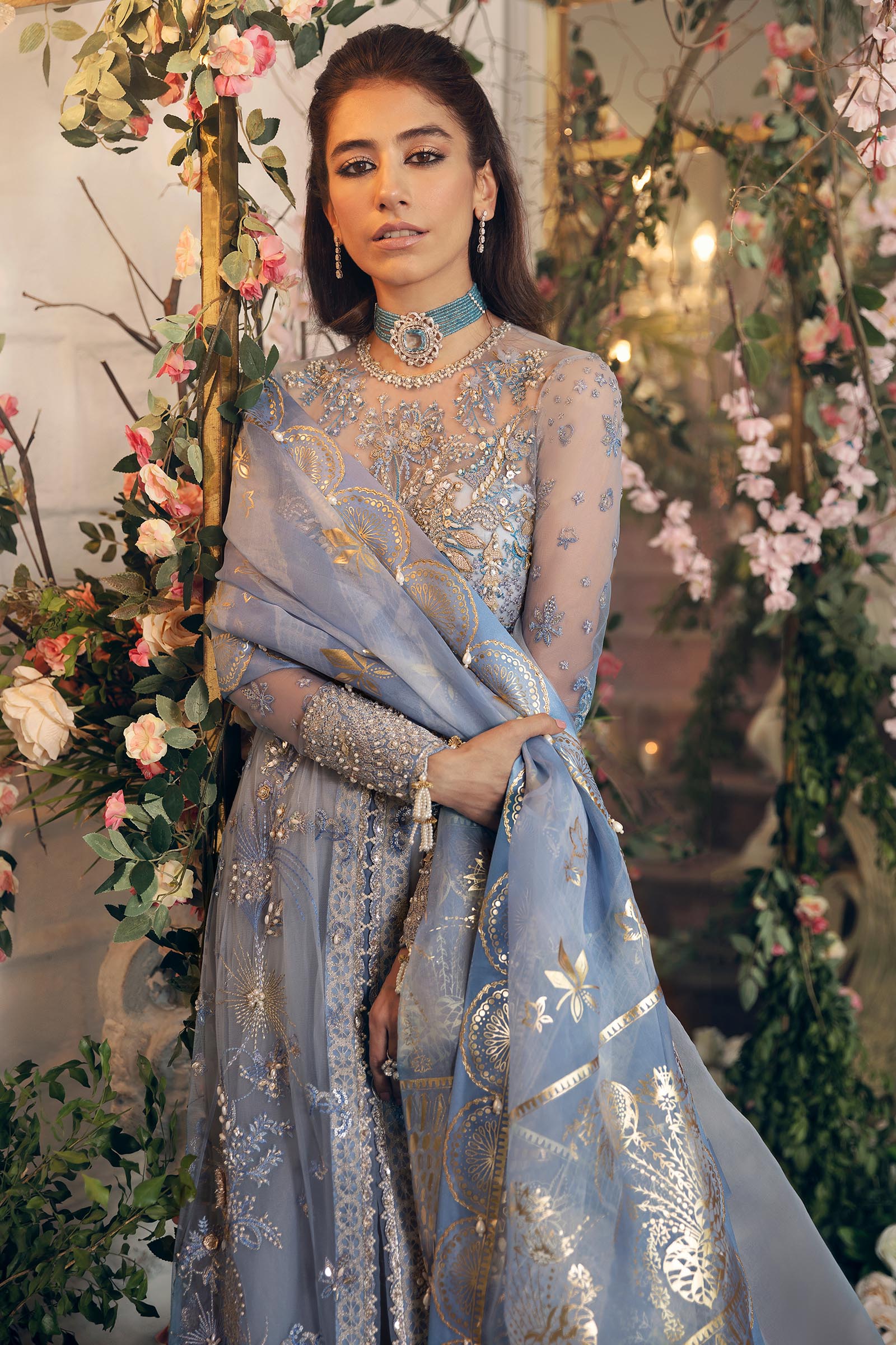 Zaha Wedding | AREZOU (ZRW-20585) - Rang-e-Khaas