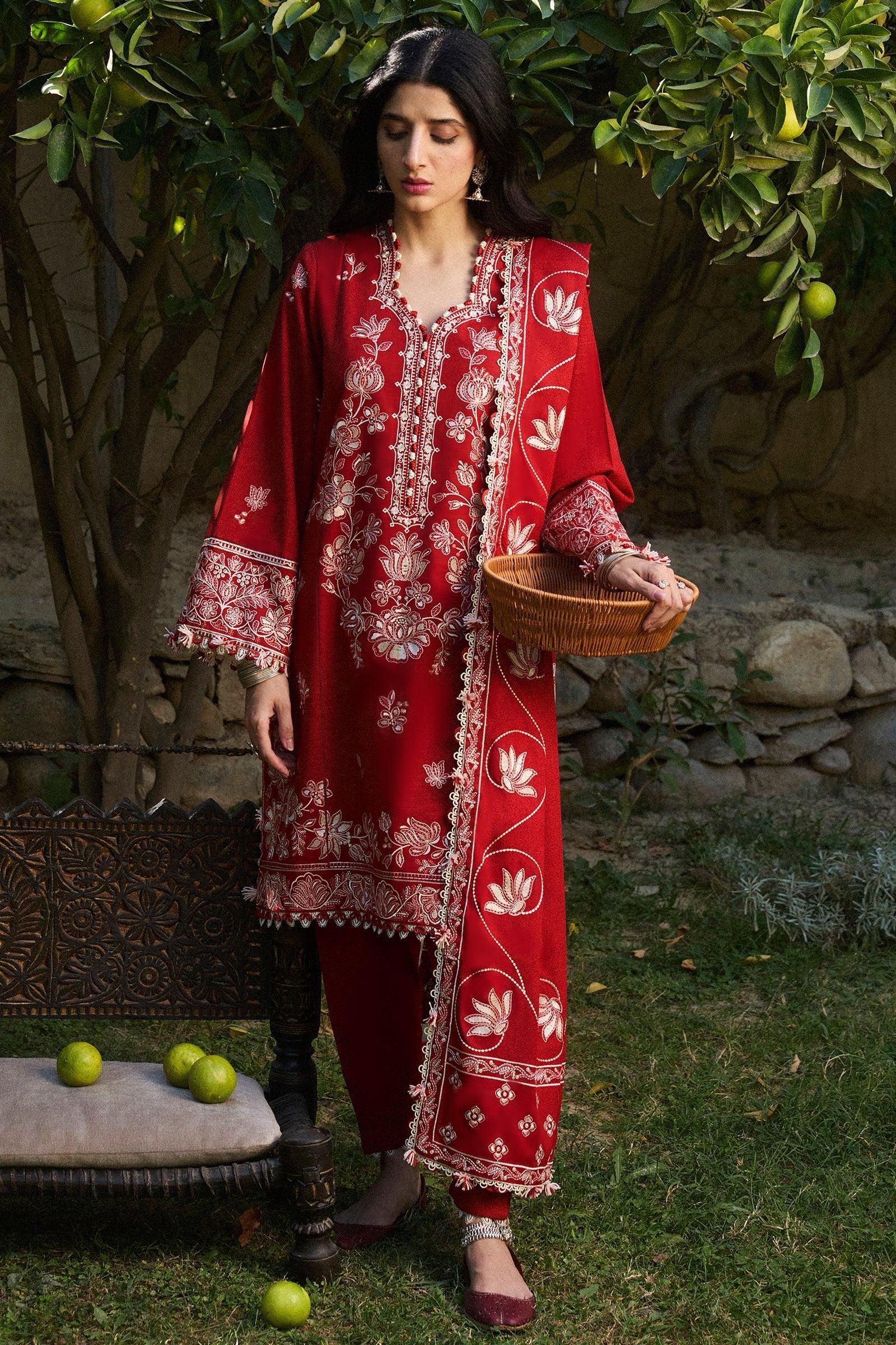 Zaha | Winter 2024 |  DILARA (ZW24-02) - Rang-e-Khaas