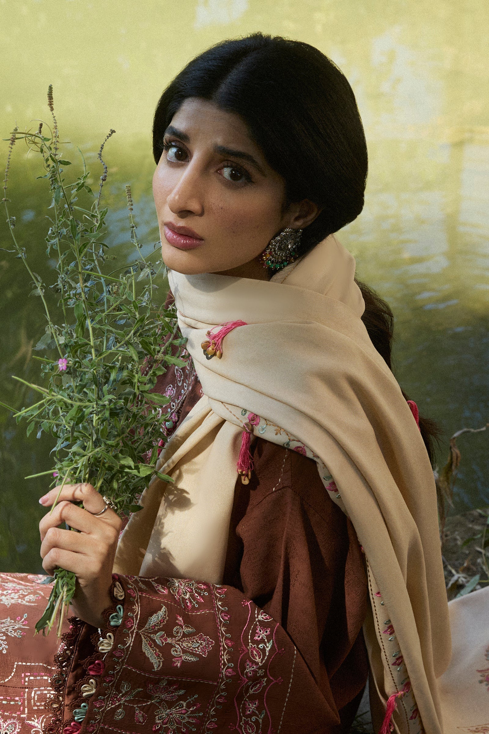 Zaha | Winter 2024 |  SAHIBA (ZW24-14) - Rang-e-Khaas