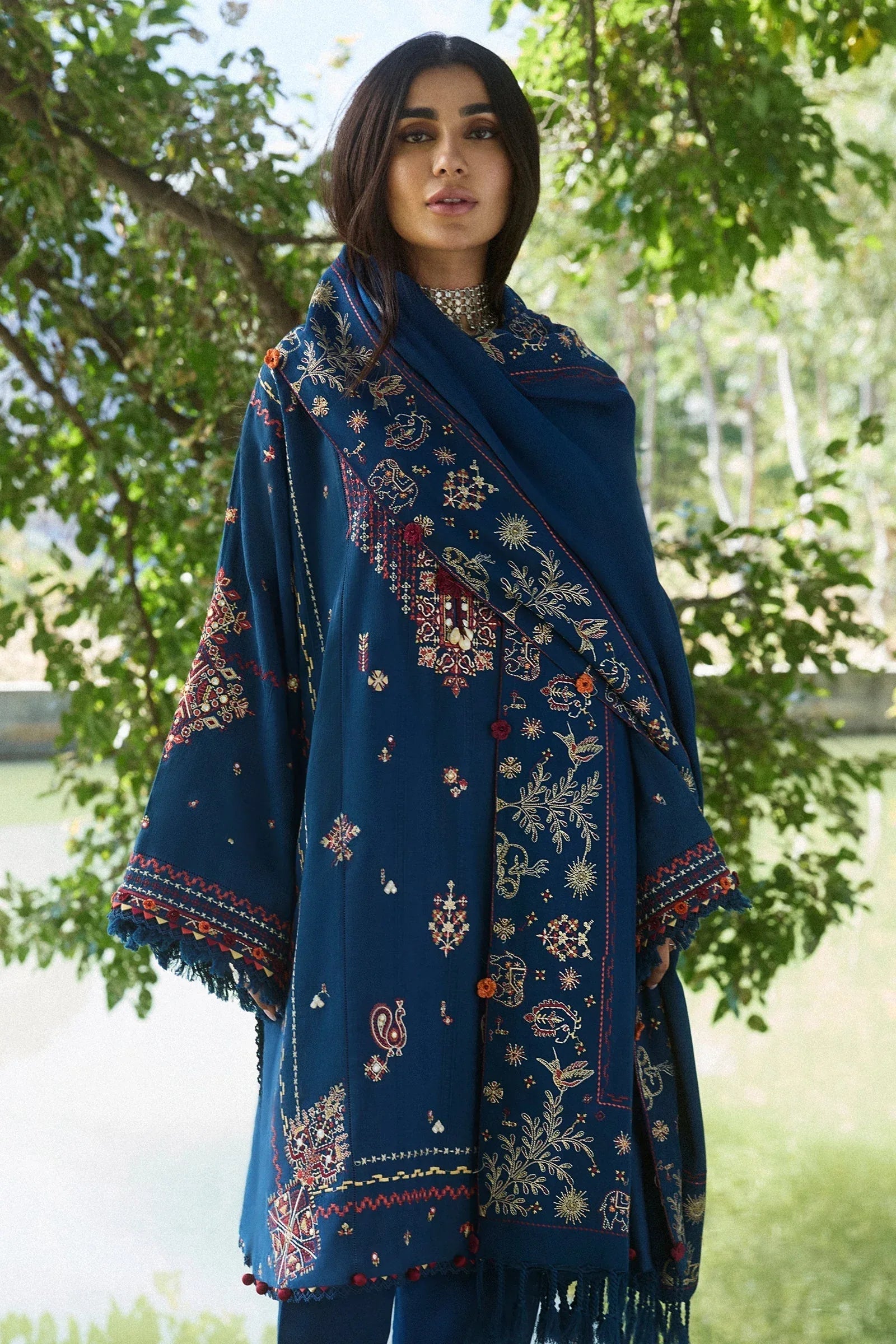 Zaha | Winter 2024 |  ZARMINA (ZW24-15) - Rang-e-Khaas