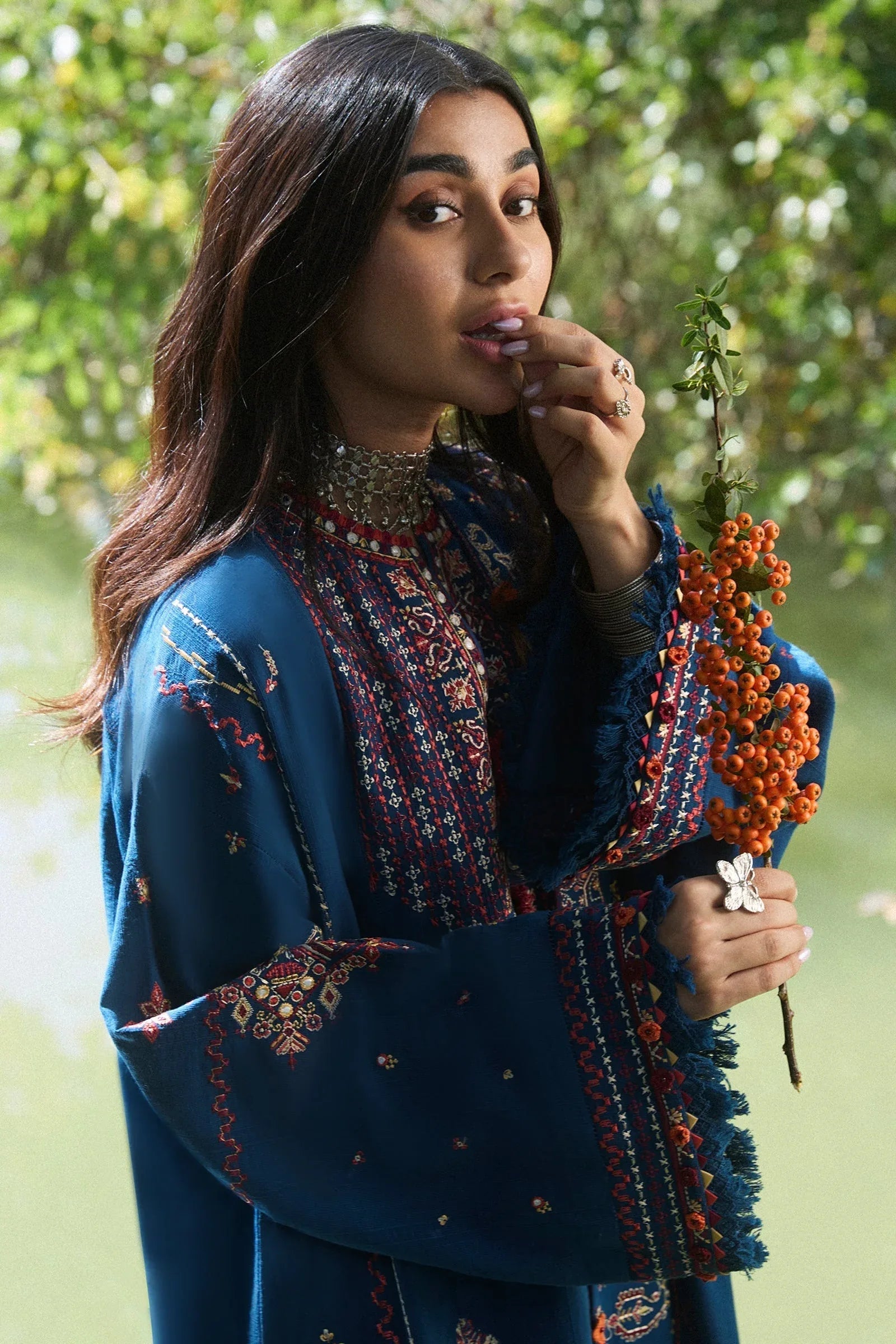 Zaha | Winter 2024 |  ZARMINA (ZW24-15) - Rang-e-Khaas