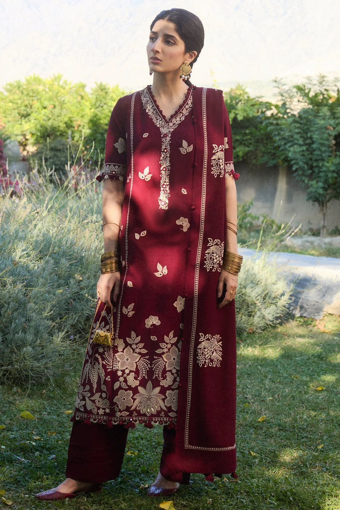 Zaha | Winter 2024 |  ZARQAA (ZW24-04) - Rang-e-Khaas