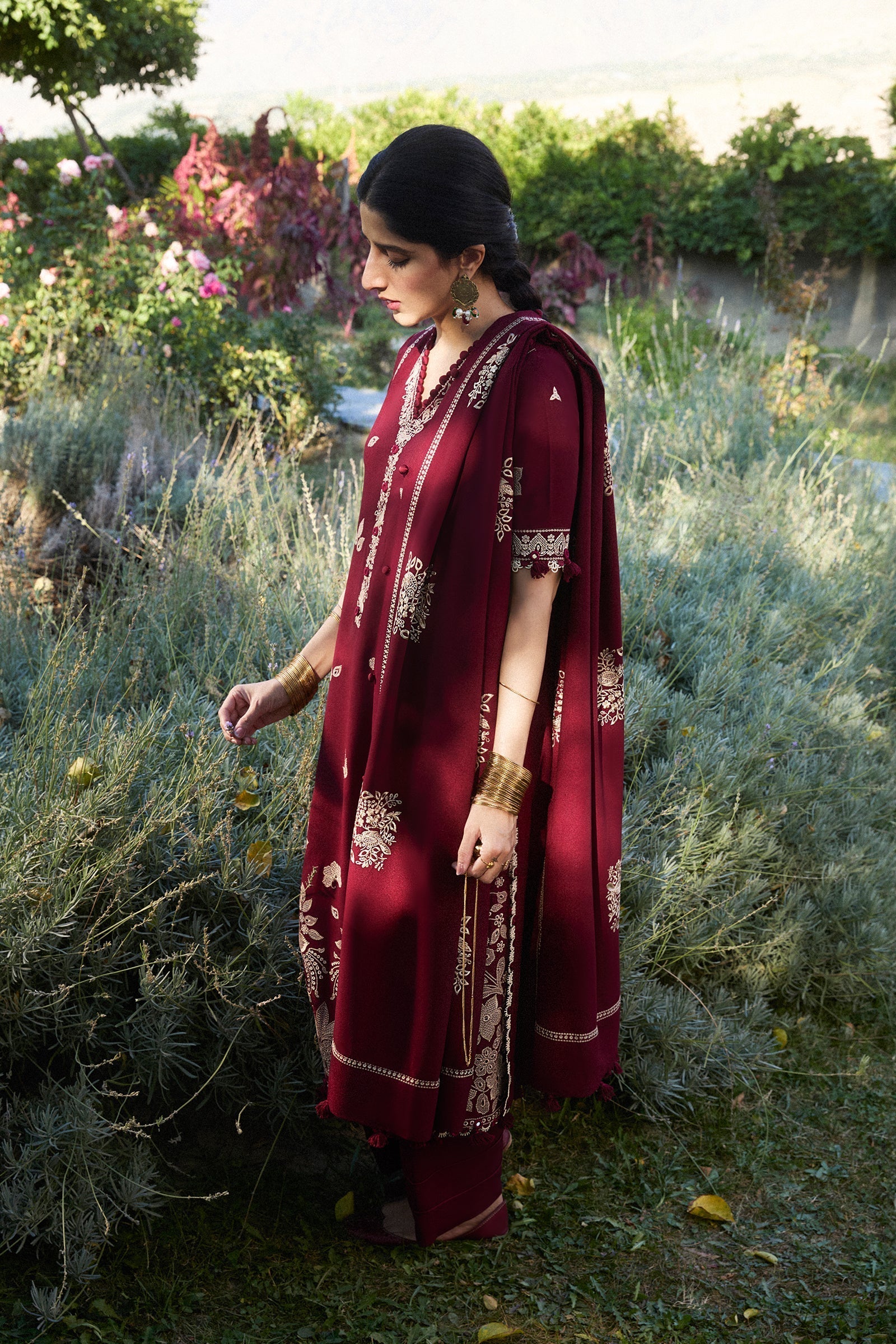 Zaha | Winter 2024 |  ZARQAA (ZW24-04) - Rang-e-Khaas