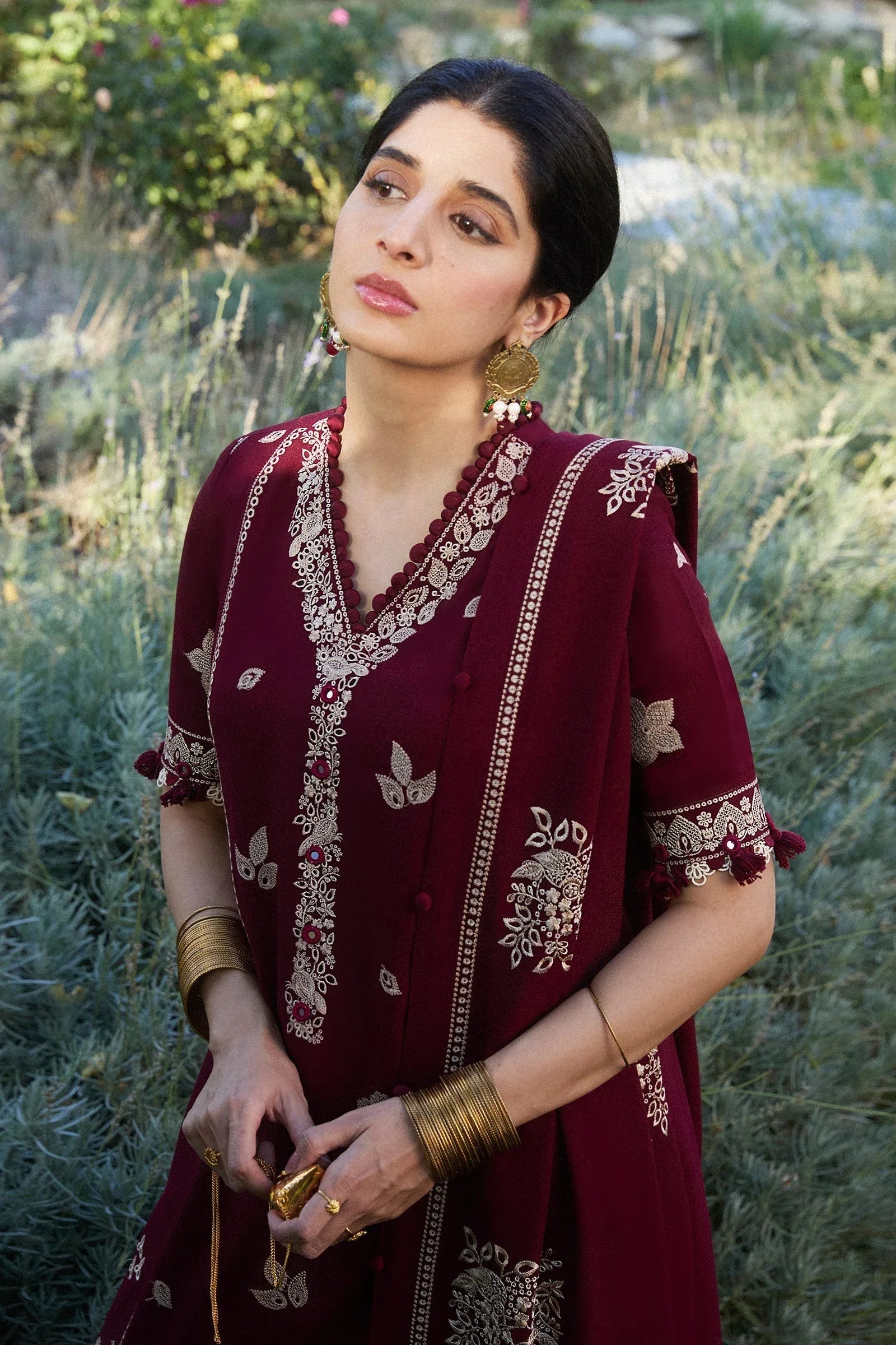 Zaha | Winter 2024 |  ZARQAA (ZW24-04) - Rang-e-Khaas