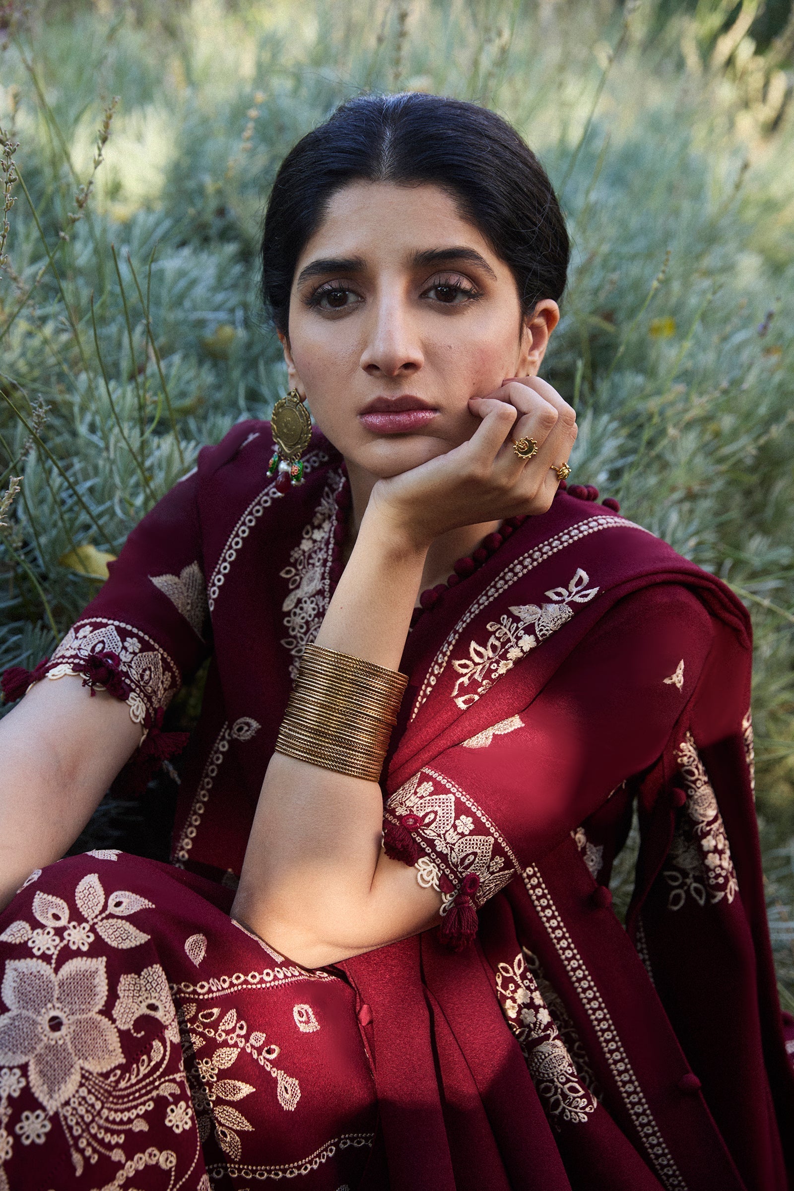 Zaha | Winter 2024 |  ZARQAA (ZW24-04) - Rang-e-Khaas