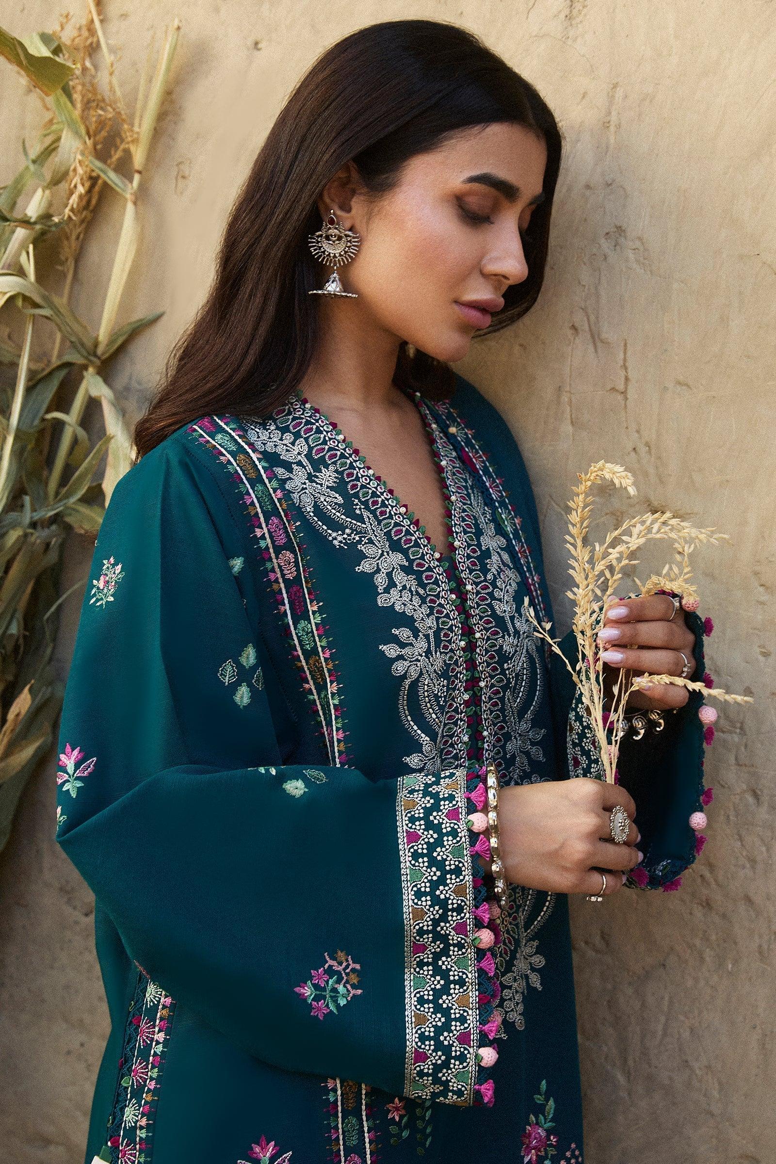 Zaha | Winter 2024 |  ZUMAR (ZW24-05) - Rang-e-Khaas