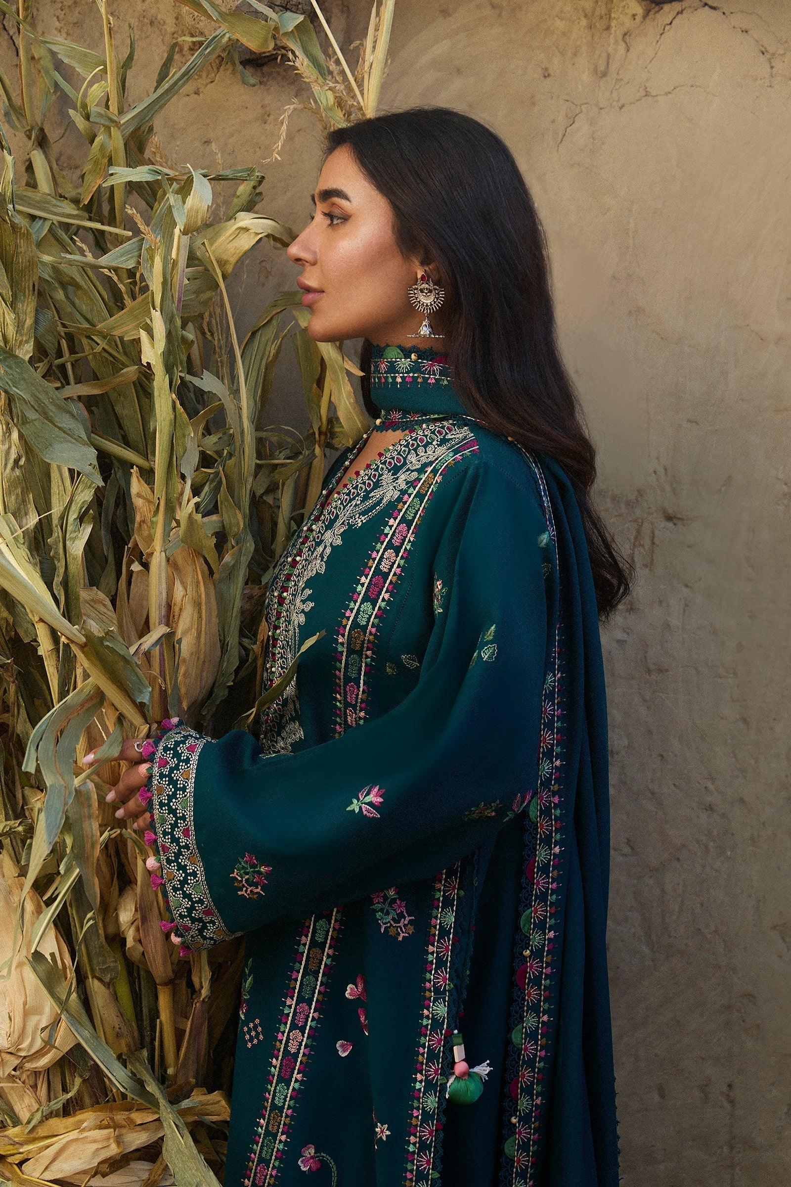 Zaha | Winter 2024 |  ZUMAR (ZW24-05) - Rang-e-Khaas