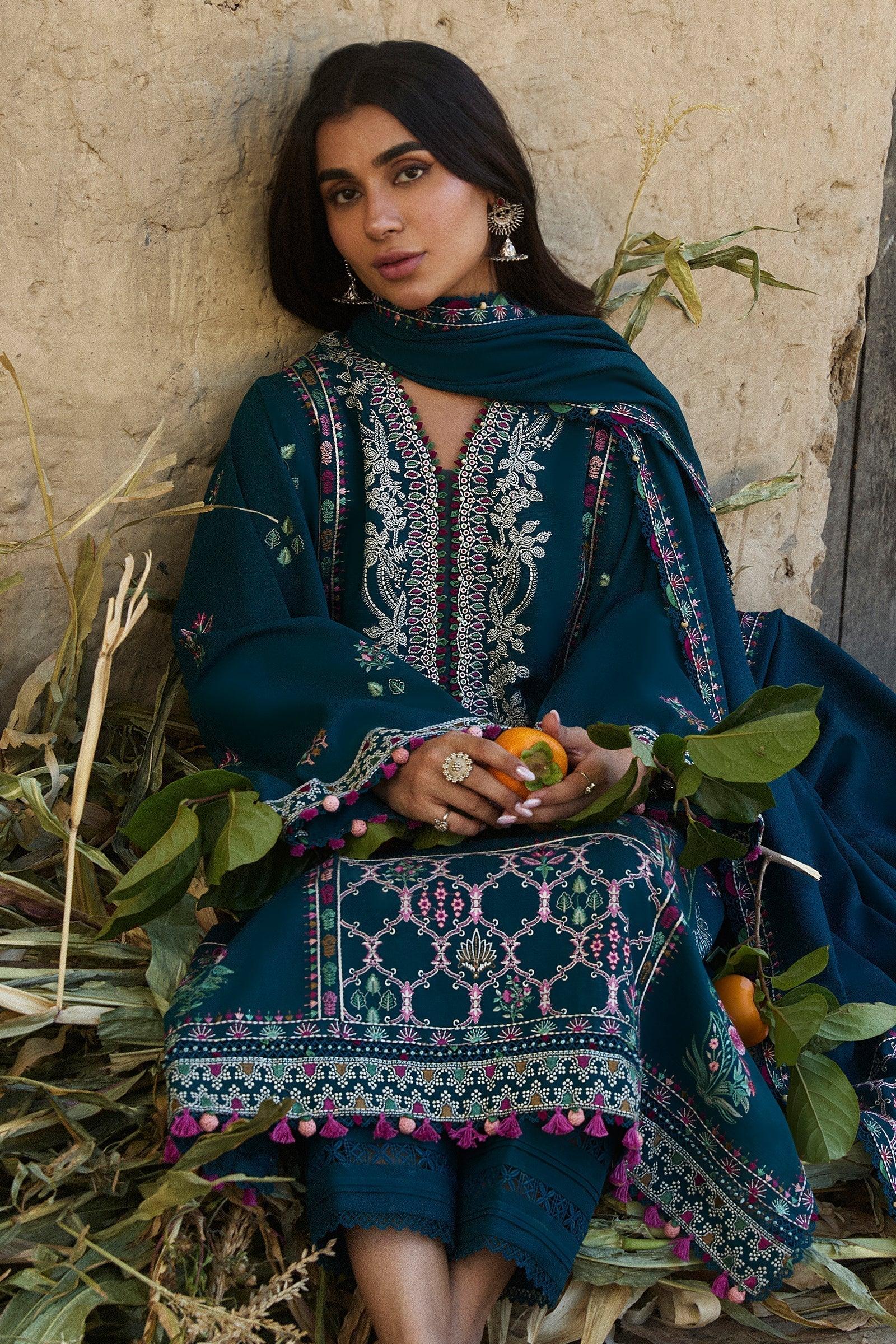 Zaha | Winter 2024 |  ZUMAR (ZW24-05) - Rang-e-Khaas