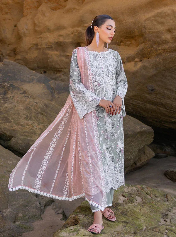 Zainab chottani | Luxury Chikankari 24 | LANA - 10A - Rang-e-Khaas