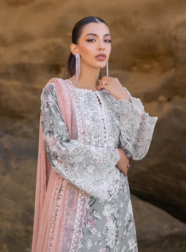 Zainab chottani | Luxury Chikankari 24 | LANA - 10A - Rang-e-Khaas