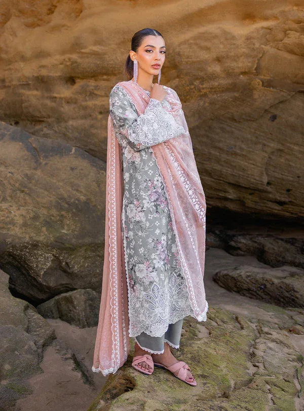 Zainab chottani | Luxury Chikankari 24 | LANA - 10A - Rang-e-Khaas