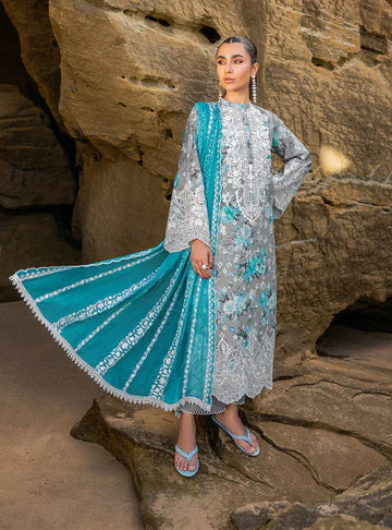 Zainab chottani | Luxury Chikankari 24 | LANA - 10B - Rang-e-Khaas