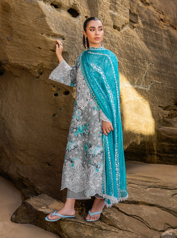 Zainab chottani | Luxury Chikankari 24 | LANA - 10B