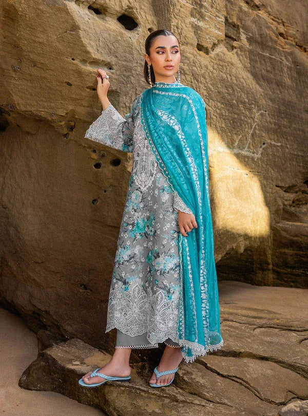 Zainab chottani | Luxury Chikankari 24 | LANA - 10B - Rang-e-Khaas