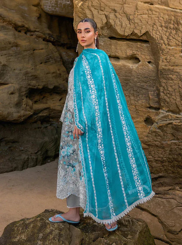 Zainab chottani | Luxury Chikankari 24 | LANA - 10B - Rang-e-Khaas