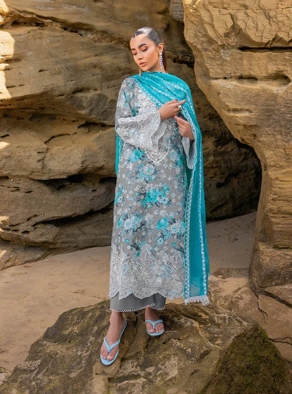 Zainab chottani | Luxury Chikankari 24 | LANA - 10B - Rang-e-Khaas