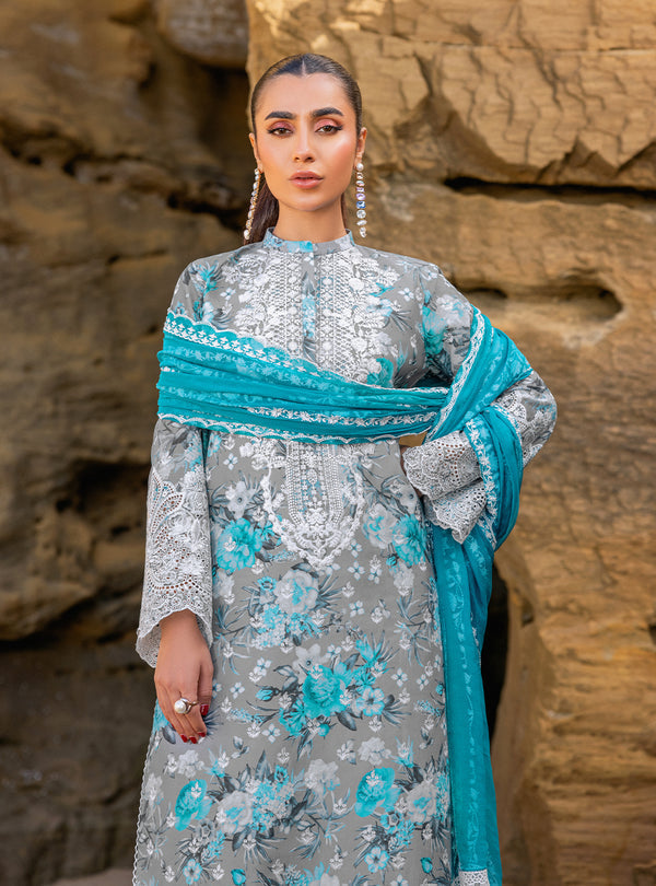Zainab chottani | Luxury Chikankari 24 | LANA - 10B