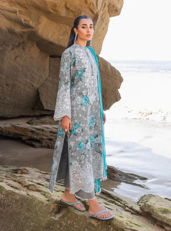 Zainab chottani | Luxury Chikankari 24 | LANA - 10B - Rang-e-Khaas