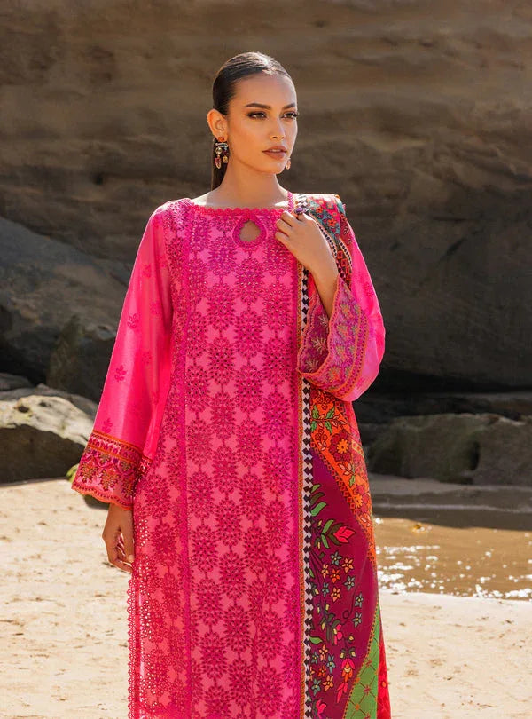Zainab chottani | Luxury Chikankari 24 | LAALI - 6A - Rang-e-Khaas