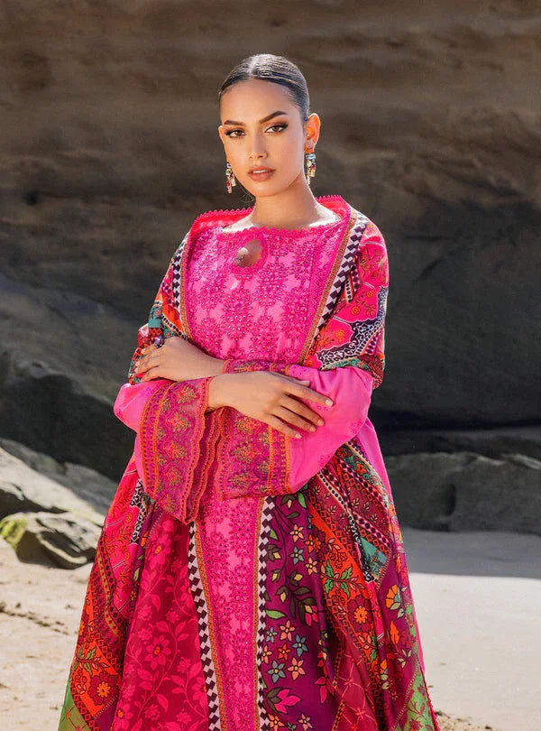 Zainab chottani | Luxury Chikankari 24 | LAALI - 6A - Rang-e-Khaas