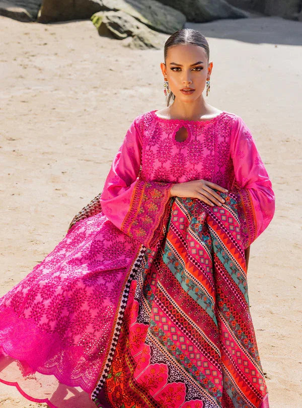 Zainab chottani | Luxury Chikankari 24 | LAALI - 6A - Rang-e-Khaas