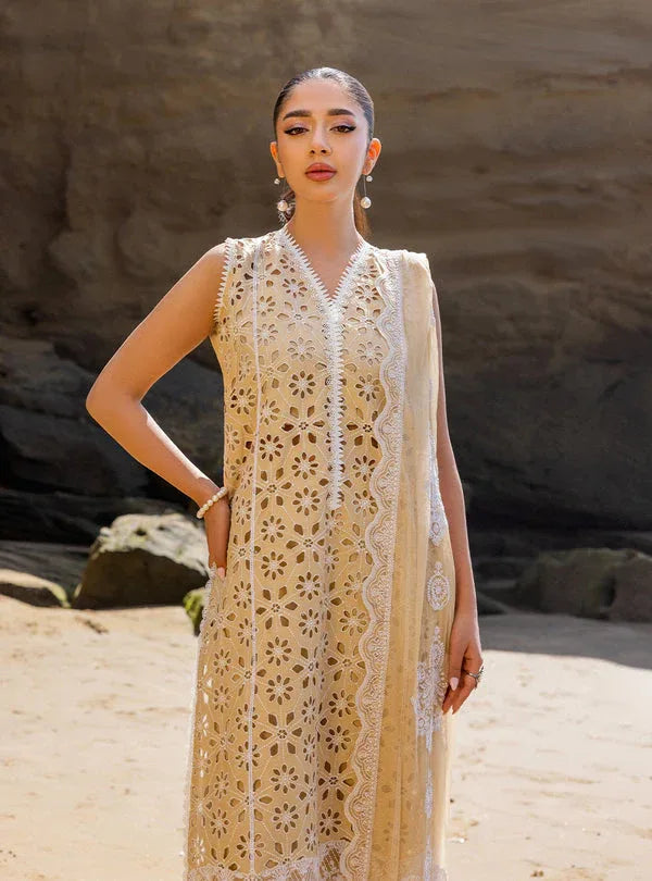 Zainab chottani | Luxury Chikankari 24 | MOTIA - 7B - Rang-e-Khaas