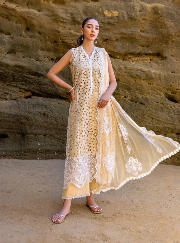 Zainab chottani | Luxury Chikankari 24 | MOTIA - 7B - Rang-e-Khaas