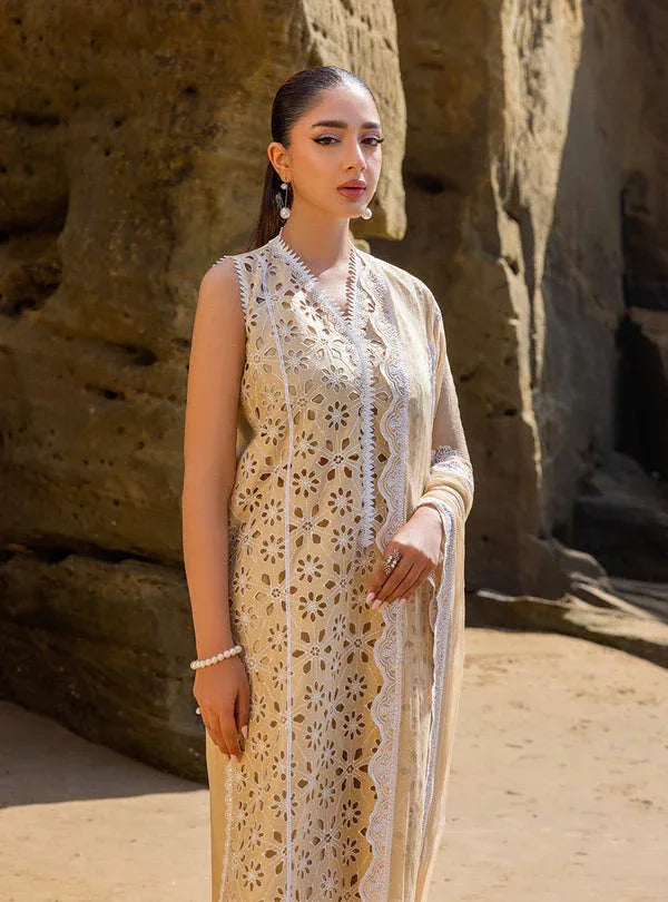 Zainab chottani | Luxury Chikankari 24 | MOTIA - 7B - Rang-e-Khaas