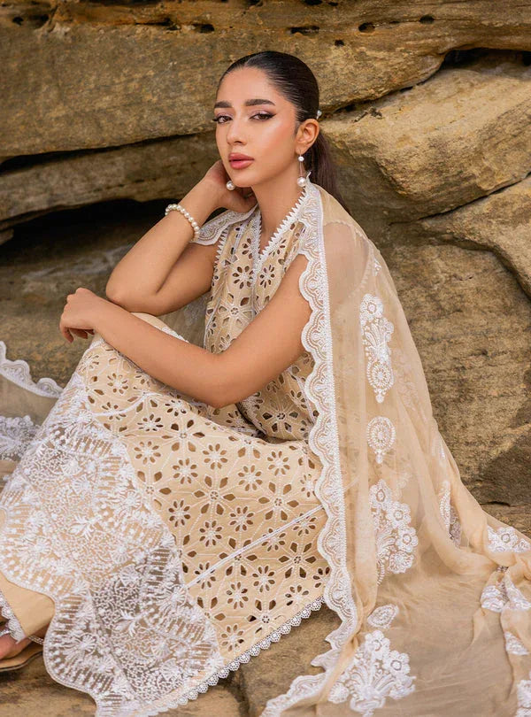Zainab chottani | Luxury Chikankari 24 | MOTIA - 7B - Rang-e-Khaas