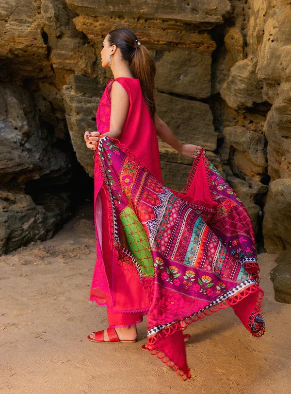 Zainab chottani | Luxury Chikankari 24 | LAALI - 6B - Rang-e-Khaas